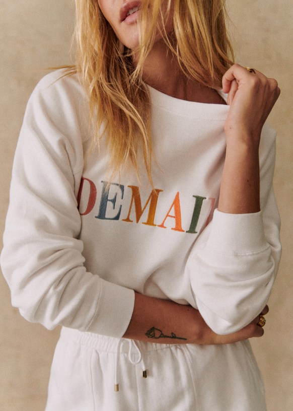 Sezane sweat clearance