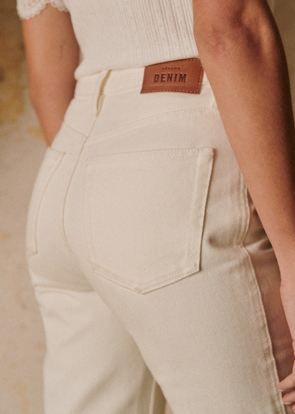 Le Brut - Ecru - 0rganic cotton - textile made from organic