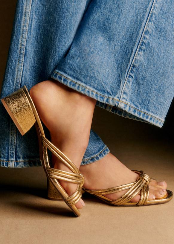 サンダル・ミュール LORENA ギルト: ウィメンズ | Up to 90％OFF：Import Brands | LORENA