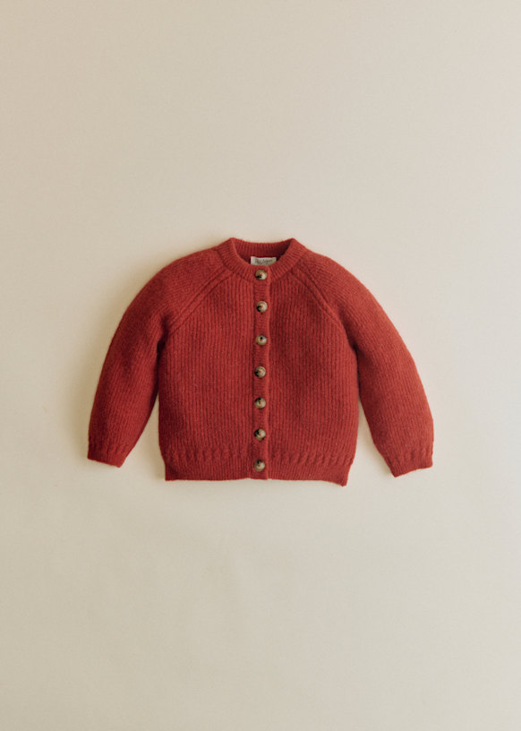 Othello Cardigan - Ocean Blue - Baby Alpaca - Sézane