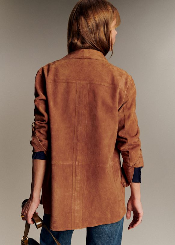 Will Jacket - Golden Olive - Linen - Sézane