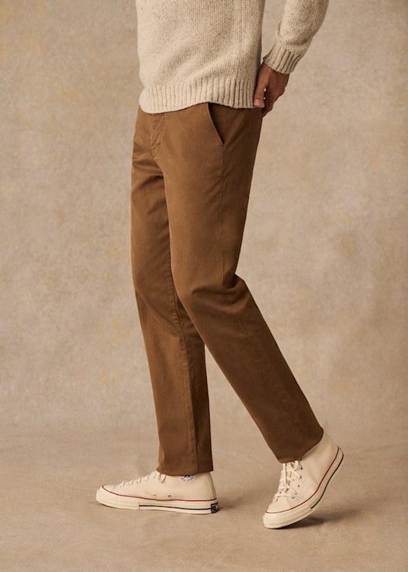Tom Chinos - Navy - Organic cotton - organic textile