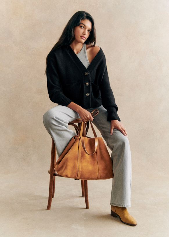 Jady Cardigan - Camel - Yak - Sézane