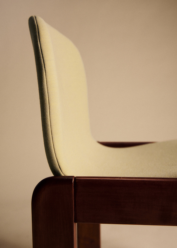Lot of 5 chaises style Scarpa vintage