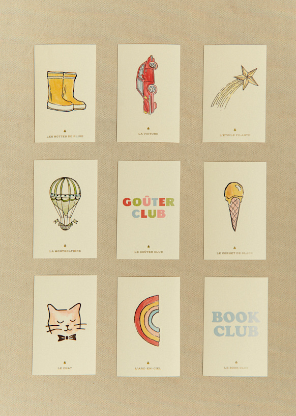 Assortiment of stickers