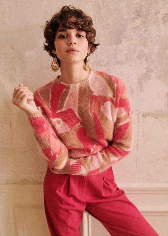 ALIZÉE JUMPER Tropics Fuchsia