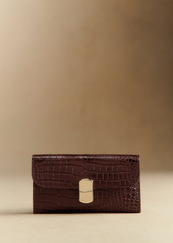 Milo Large Wallet - Natural heritage - Bovine leather - Sézane