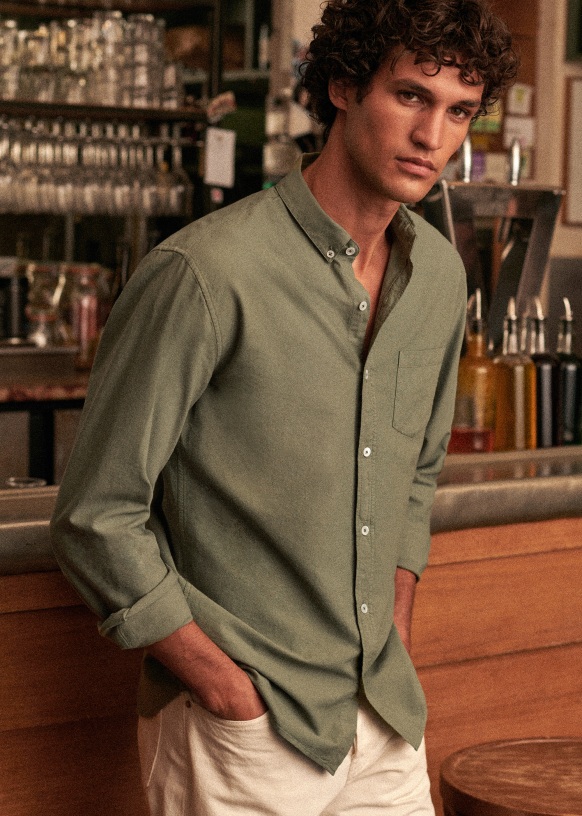 Charles Shirt - Oxford Blue Multi
