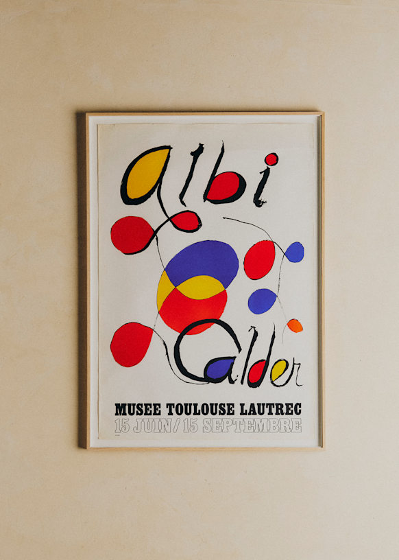 Affiche Musée Toulouse Lautrec, Calder