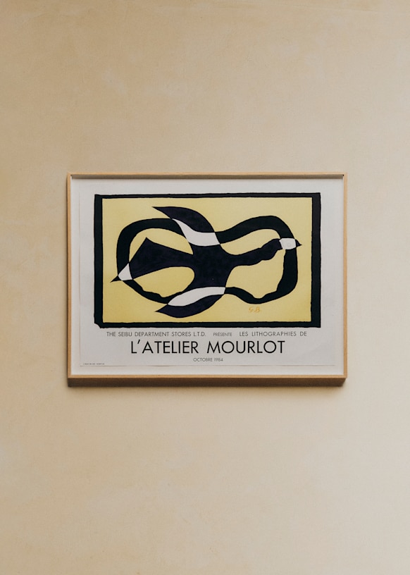 Affiche The lithographies of l'atelier Mourlot, 1984