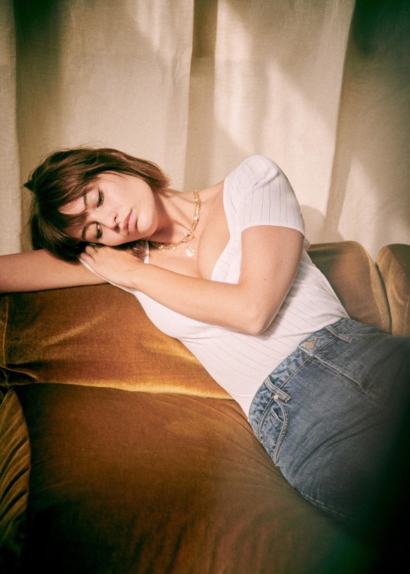 Irina T-shirt - White - Organic Cotton - Sézane