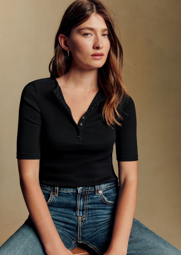 Theodora T-Shirt Black