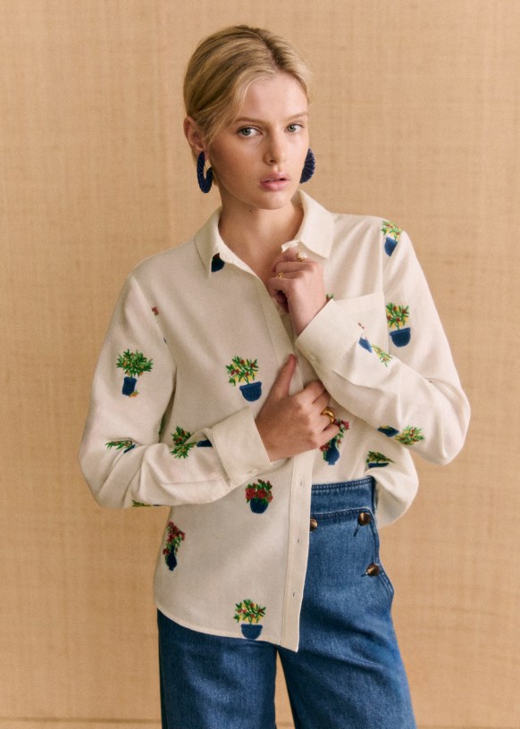 CAMISA TOMBOY SEZANE X MOMONI