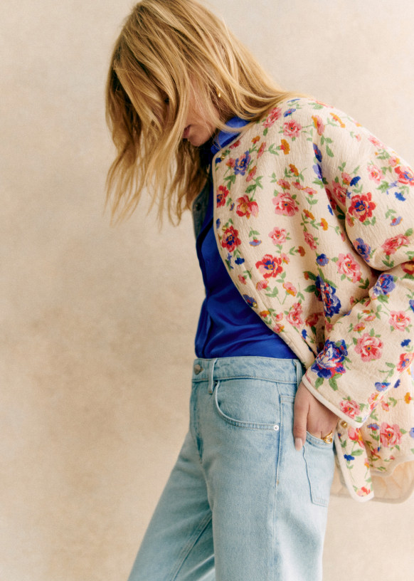 セザンヌ◆SEZANE◆Farel キルティングジャケット マンデー セザンヌ◇SEZANE◇Farel キルティングジャケット マンデー