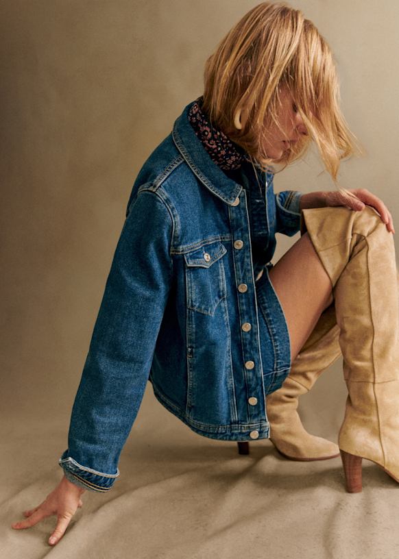 Wilfrield Jacket - Denim - 0rganic cotton - textile made from