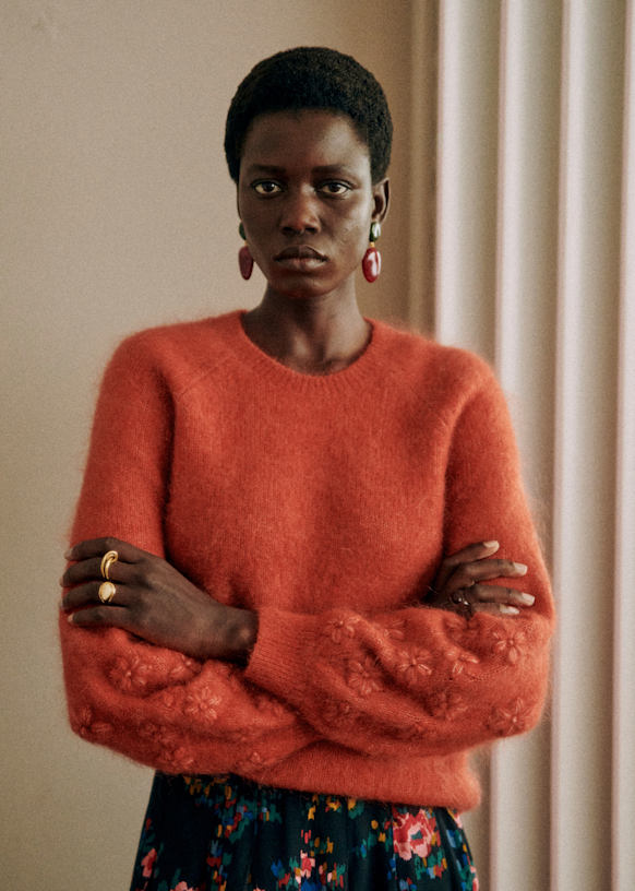 Sweater rust new arrivals