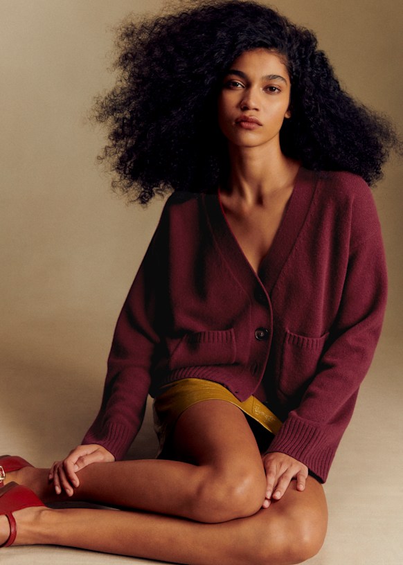 Vest Jady - Karmozijnrood