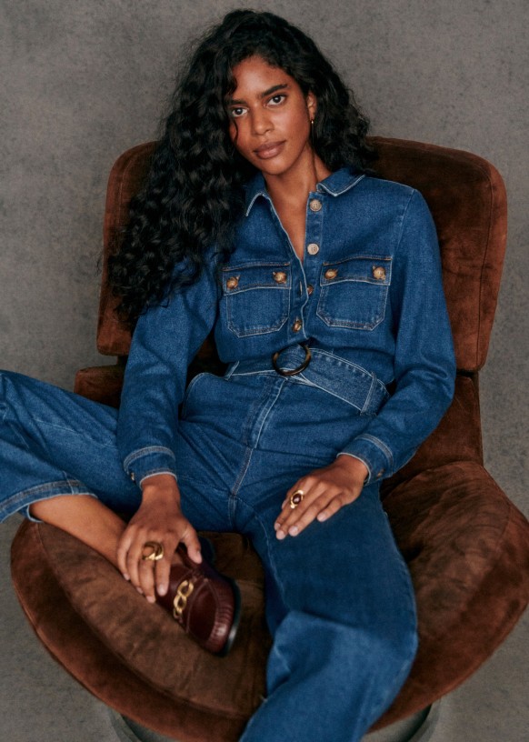 Tuta jumpsuit jeans deals