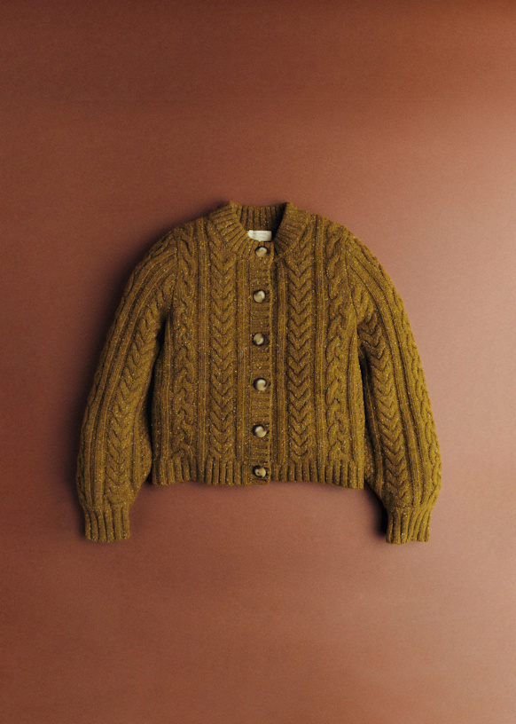 Andine Jumper - Bronze - Wool - Sézane