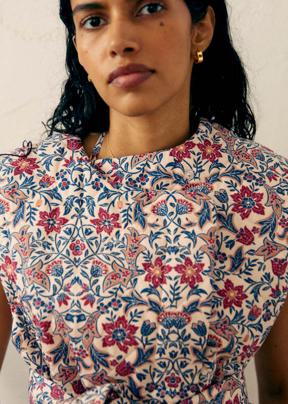 Sebastine  Jacket - Sézane x Holiday - Junni Print
