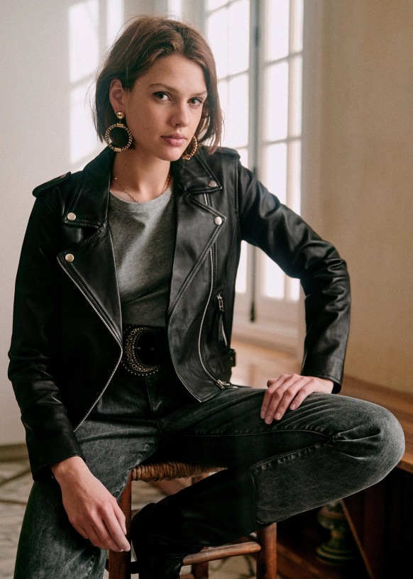 Veste cuir sezane clearance