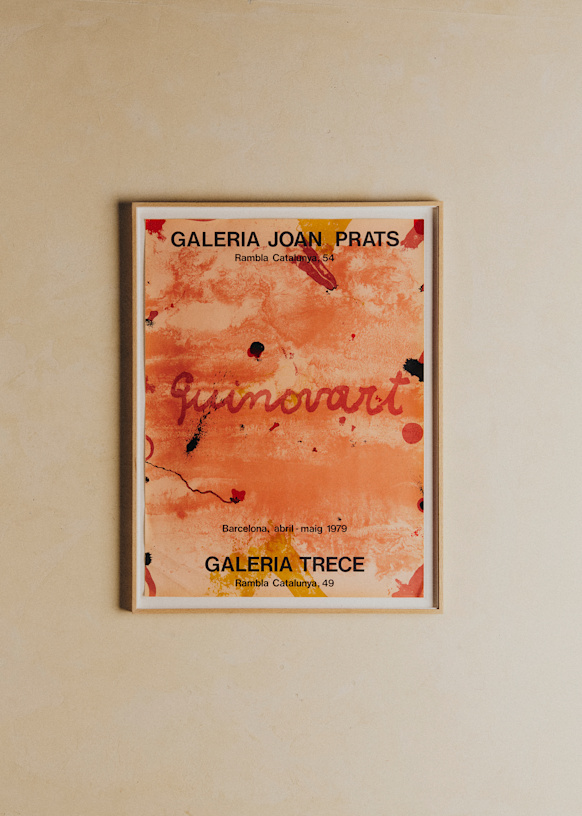 Affiche Galeria Trece, Guinovart, 1979