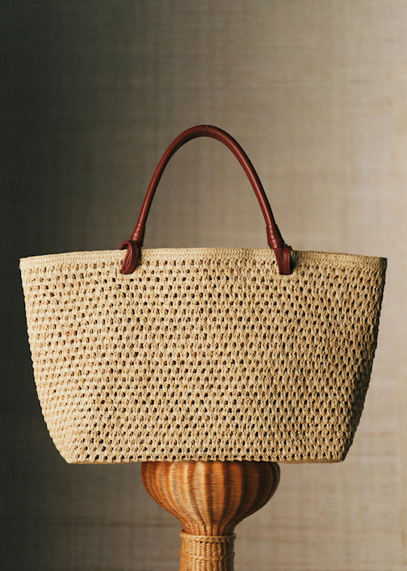 LEONIE Bag - Raffia - Raffia - Sézane