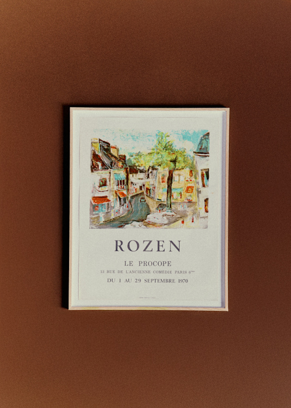 Affiche Rozen, The procope, 1978