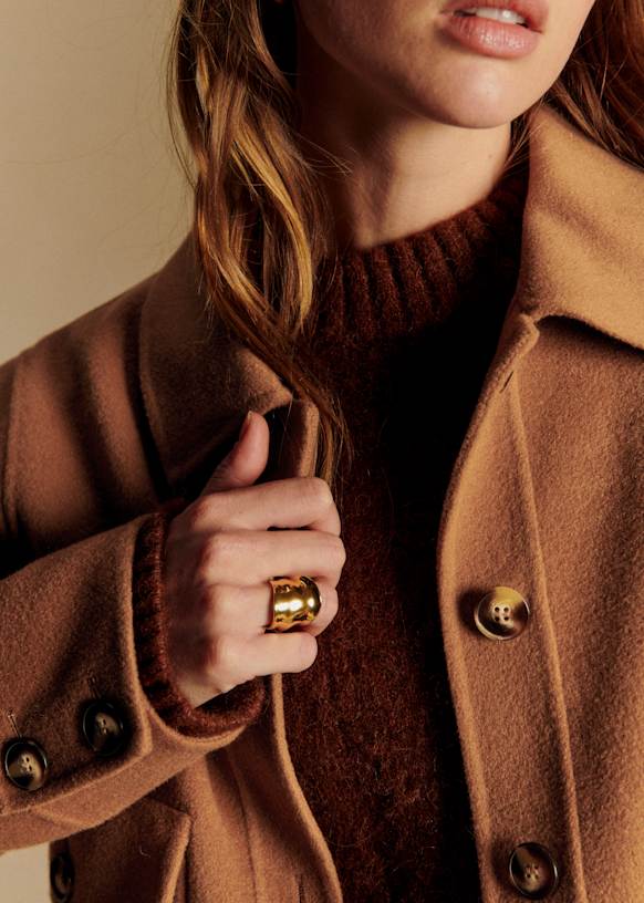 AMAYA リング　セザンヌ　sezane Amaya Ring - Gold - Brass - Sézane