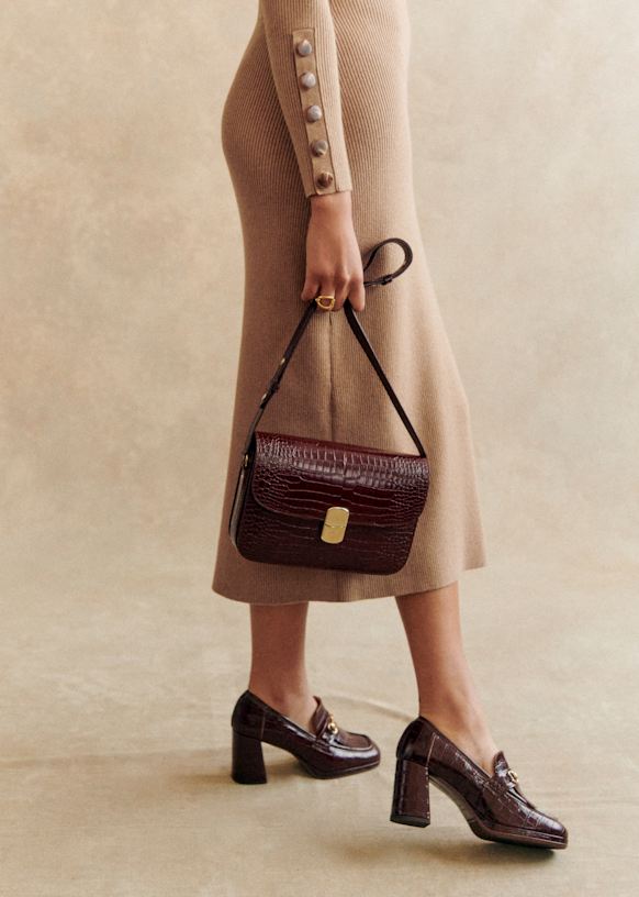 Milo Classic Bag - Glossy Black - Smooth cowhide leather