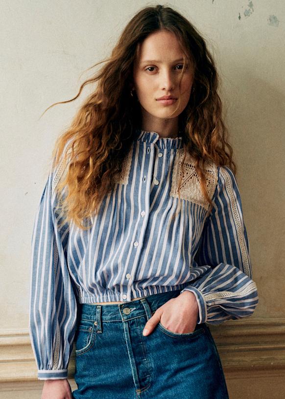 SEZANEレーストップス34 XS〜S SEZANEレーストップス34 XS〜S Tops | Last Chance Autumn-Winter