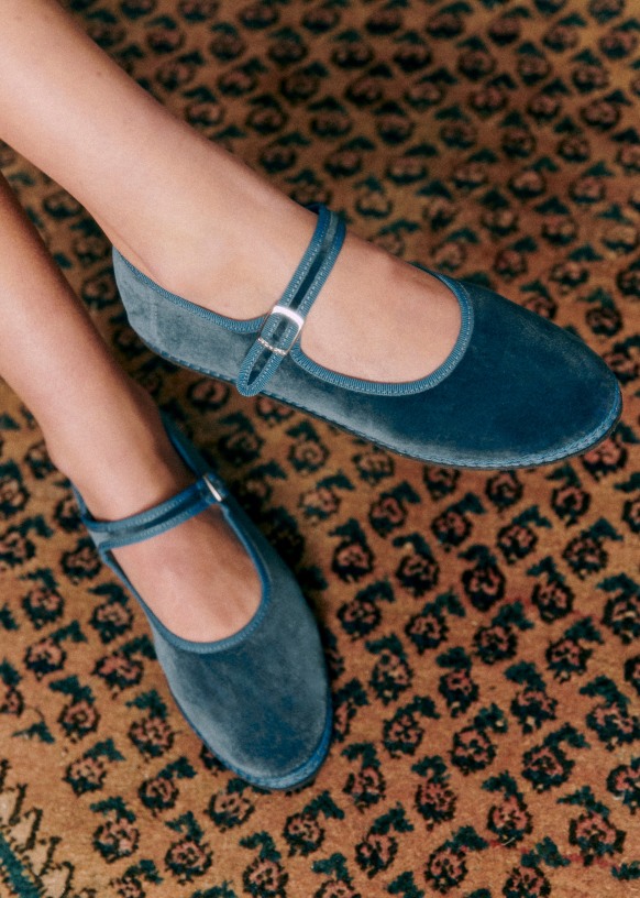 Cotton mary janes on sale