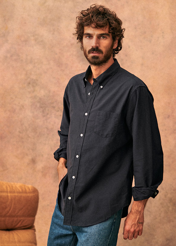 Oxford shirt casual sales