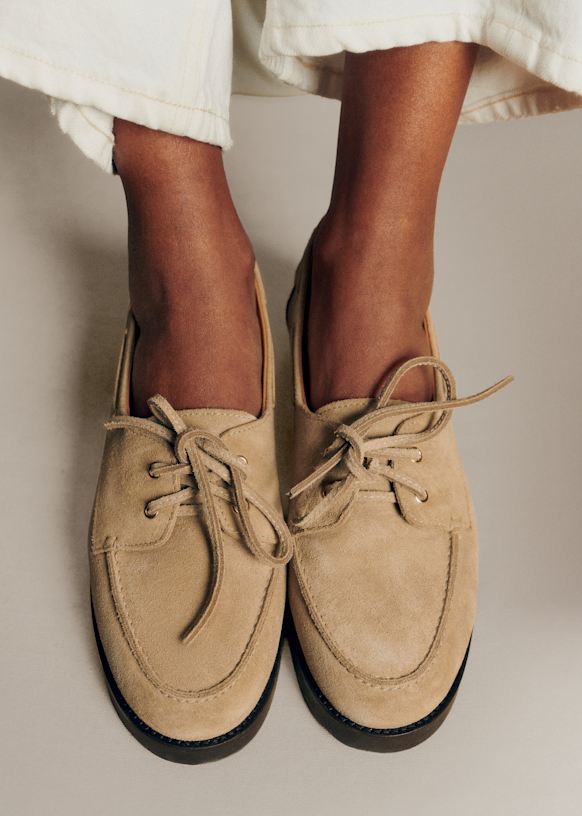 Caroline Loafers - Sandstone - Bovine leather - Sézane