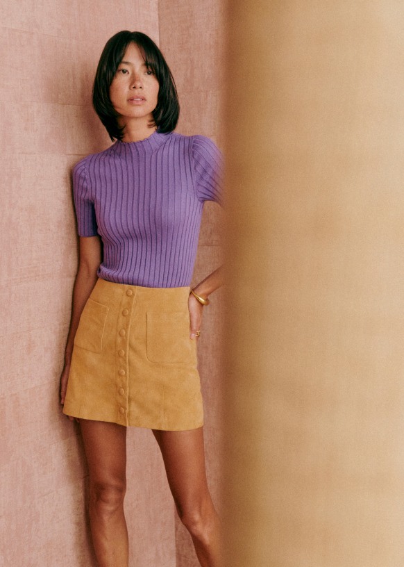 Edwin Jumper Sezane Ecru XXL Woman
