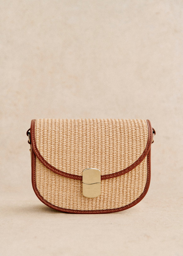 Claude Bag - Icy carmine red - Bovine leather - Sézane