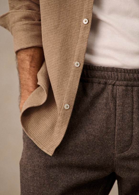 Danny - Boys Jumper - Beige main image 1