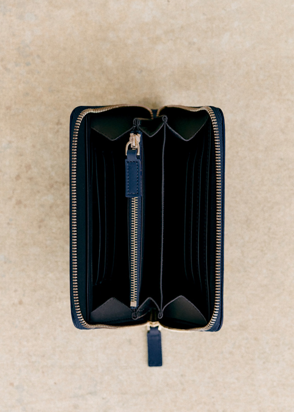 人気が高い Croco Chocolate - Wallet Victoria Print Crocodile-embossed - 小物