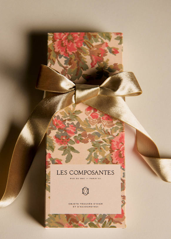 Boîte d'allumettes - Imprimé Bouquet Floral - Papier - Sézane