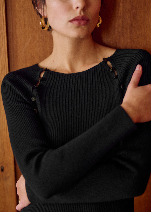 Adler Dress in Black