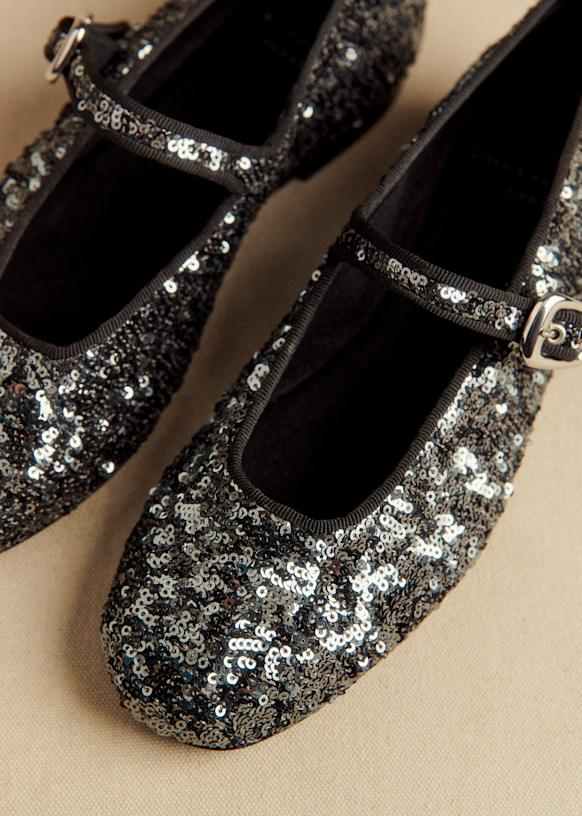 Valentin Low Ballerinas - Mocha - Goat Leather - Sézane