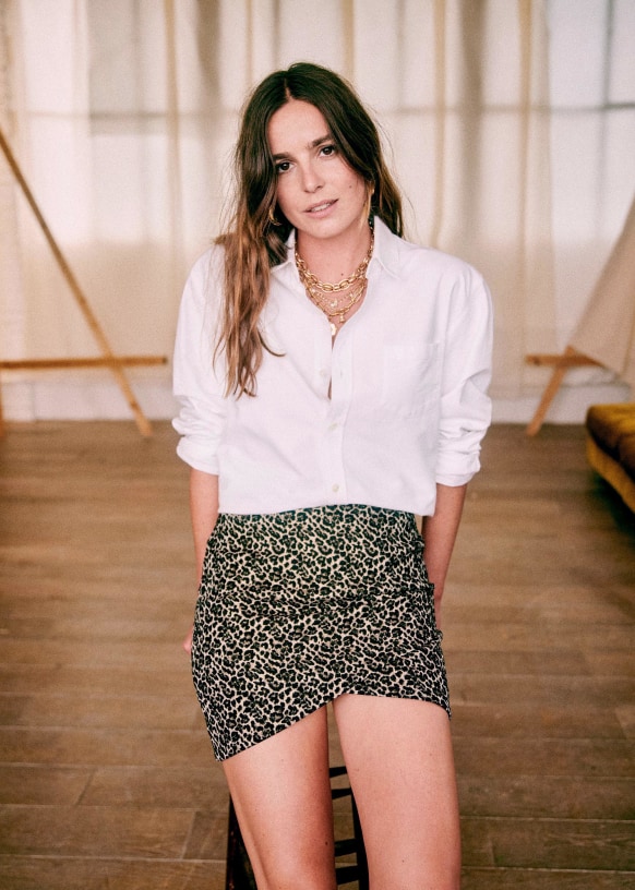 Jupe Leopard Sezane 2024 www.koroma.es