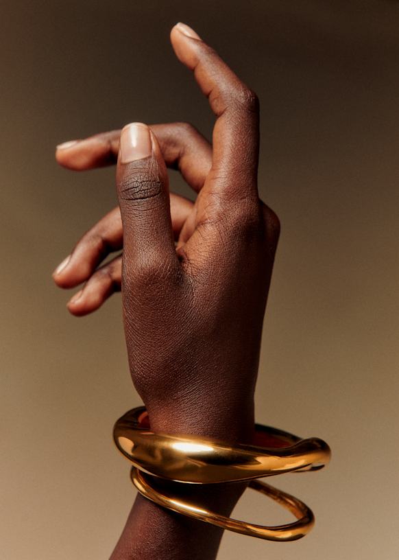 Set de bracelets François - Doré