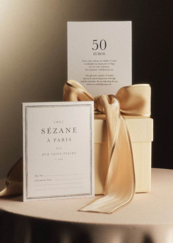 Carte Cadeau Sézane - 50€ - Papier - Sézane