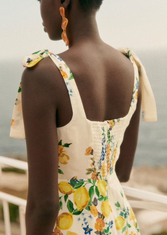 DOROTHA DRESS SEZANE X MOMONI