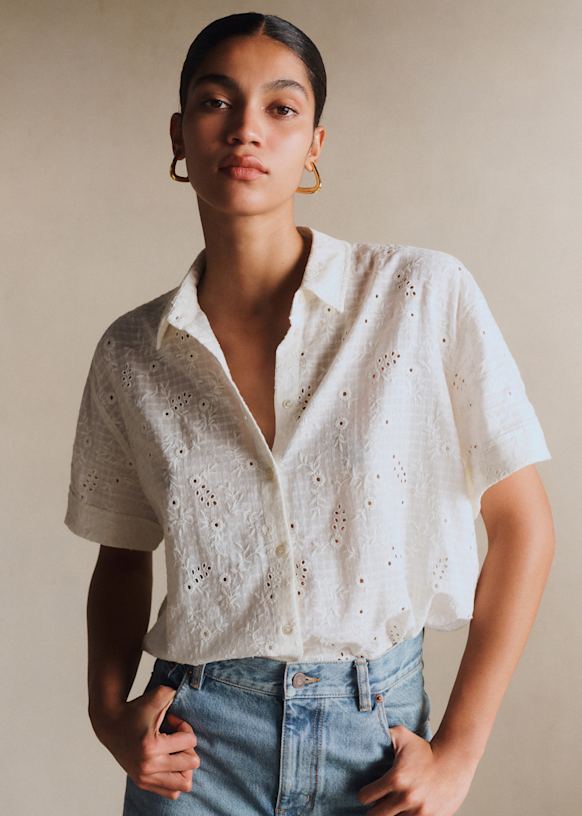 Chemise Laurineta - Ecru