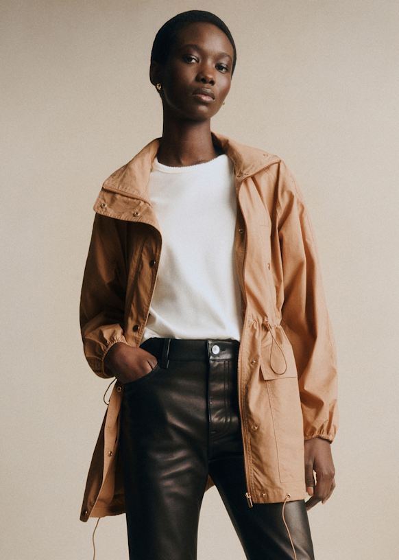 Jacke Miro - Beige - Baumwolle - Sézane