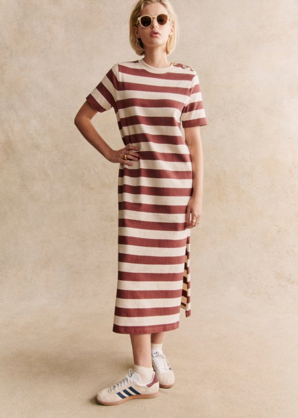 Sezane constance dress online