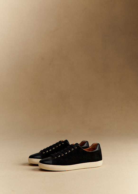 e*a様 20AW ensou. Porter&Harding sal jack Jack Trainers - Smooth Ecru - Smooth cowhide leather - Sézane