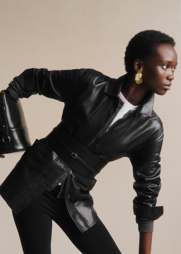 Will Jacket - Denim Blue - 0rganic cotton - textile made from